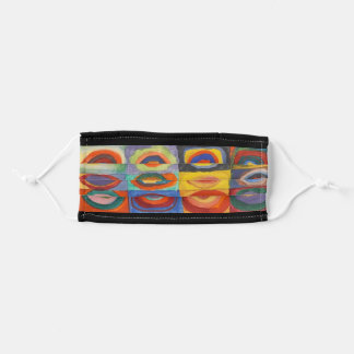 Gesichtsmaske - Kandinsky-Künstlerkreise Design