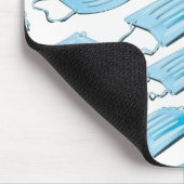 Gesichtsmaske Mousepad (Ecke)