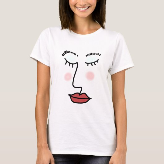 Gesichtsmaske T-Shirt (Vorderseite)