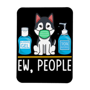 Gesichtsmaske und Handwaschmittel für sibirische H Magnet