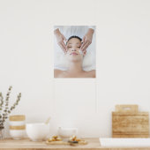 Gesichtsmassage Poster (Küche)