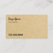 Gesichtspainter QR Visitenkarte (Rückseite)