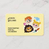 Gesichtspflege Visitenkarte (Vorderseite)