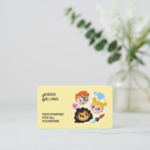 Gesichtspflege Visitenkarte (Stehend Vorderseite)