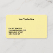 Gesichtspflege Visitenkarte (Rückseite)