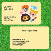 Gesichtspflege Visitenkarte