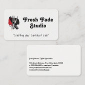 Gesichtsprofile | Schneidwerkzeuge Visitenkarte (Vorne/Hinten)