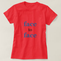 Gesichtspunkt des T-Shirts
