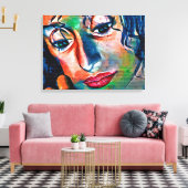Gesichtspunkt Leinwanddruck (Insitu (Wohnzimmer))