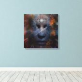 Gesichtspunkt mit drittem Auge Leinwanddruck (Insitu (Holzboden))