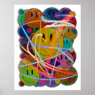 Gesichtstasten Poster