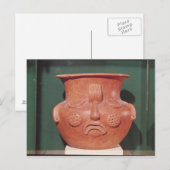 Gesichtsvase aus Kalminaljuy Postkarte (Vorne/Hinten)