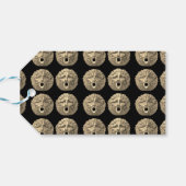 Gesichtszüge der griechischen Löwen Geschenkanhänger (Rückseite Horizontal)