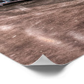 Gespannt Gangster Led in HDR. Poster (Ecke)