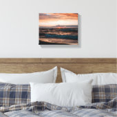 Gespannte Leinwand mit Bild von Strandwellen (Insitu (Schlafzimmer))