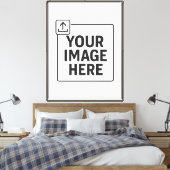 Gespannte Leinwand mit Rahmen (extra groß) (Insitu (Schlafzimmer))