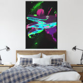 Gespannte Leinwanddruck (Insitu (Schlafzimmer))