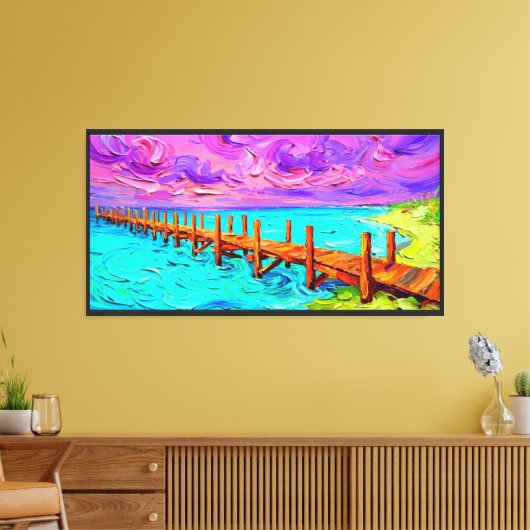 Gespannte Leinwanddruck (Insitu (Wohnzimmer))