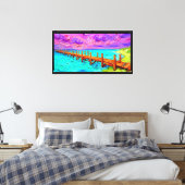 Gespannte Leinwanddruck (Insitu (Schlafzimmer))
