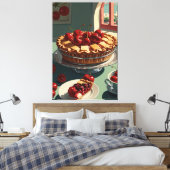 Gespannter Leinwanddruck (Insitu (Schlafzimmer))