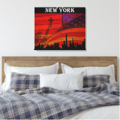 Gespannter Leinwanddruck (Insitu (Schlafzimmer))