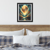 Gespannter Leinwanddruck (Insitu (Schlafzimmer))