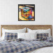 Gespannter Leinwanddruck (Insitu (Schlafzimmer))