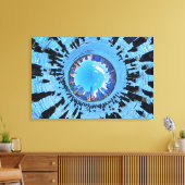 Gespannter Leinwanddruck (Insitu (Wohnzimmer))