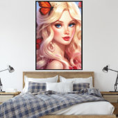 Gespannter Leinwanddruck (Insitu (Schlafzimmer))