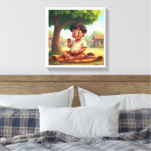 Gespannter Leinwanddruck (Insitu (Schlafzimmer))