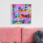 Gespannter Leinwanddruck (Insitu (Wohnzimmer))
