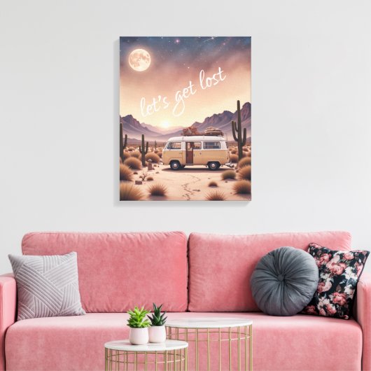 Gespannter Leinwanddruck (Insitu (Wohnzimmer))