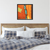 Gespannter Leinwanddruck (Insitu (Schlafzimmer))