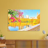 Gespannter Leinwanddruck (Insitu (Wohnzimmer))