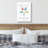 Gespannter Leinwanddruck (Insitu (Schlafzimmer))