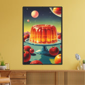 Gespannter Leinwanddruck (Insitu (Wohnzimmer))