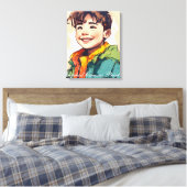 Gespannter Leinwanddruck (Insitu (Schlafzimmer))