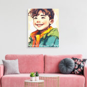 Gespannter Leinwanddruck (Insitu (Wohnzimmer))
