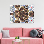 Gespannter Leinwanddruck (Insitu (Wohnzimmer))