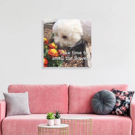 Gespannter Leinwanddruck (Insitu (Wohnzimmer))