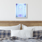 Gespannter Leinwanddruck (Insitu (Schlafzimmer))
