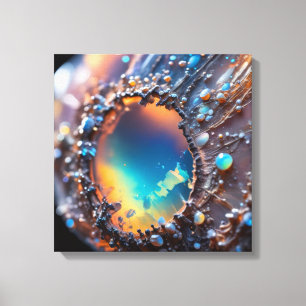 Gespannter Leinwanddruck (Fire Opal-10)