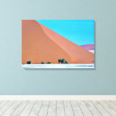 Gespannter Leinwanddruck namibia sossusvlei (Insitu (Holzboden))