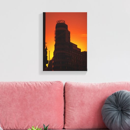 Gespanntes Gewebe Leinwanddruck (Insitu (Wohnzimmer))