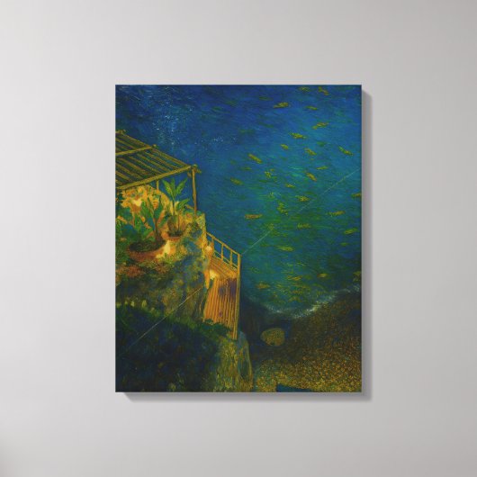 Gespanntes Gewebe Leinwanddruck (Vorderseite)