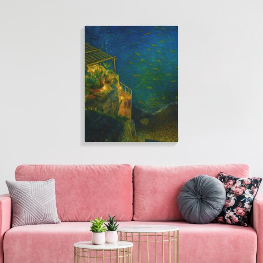 Gespanntes Gewebe Leinwanddruck (Insitu (Wohnzimmer))