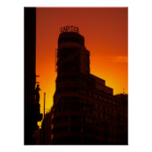 Gespanntes Gewebe Poster (Vorderseite)