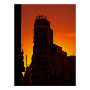 Gespanntes Gewebe Poster