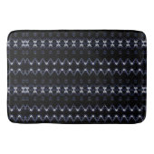 Gespeicherte Herzen Badematte (Vorderseite)