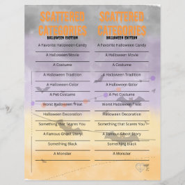 Gespeicherte Kategorien - Halloween Edition